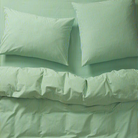 Bundi Cotton Euro Pillowcase Set - Palm