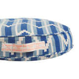 Nisha Round Floor Cushion - Blue Jean