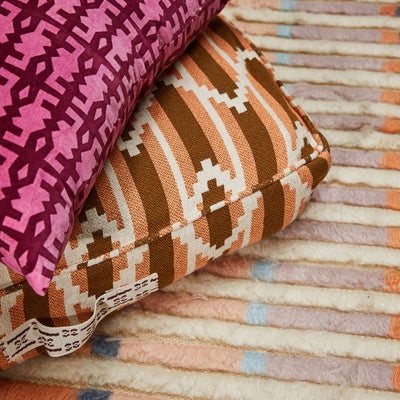 Nisha Woven Floor Cushion - Desert