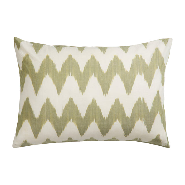 Tiya Cotton Pillowcase Set - Reed