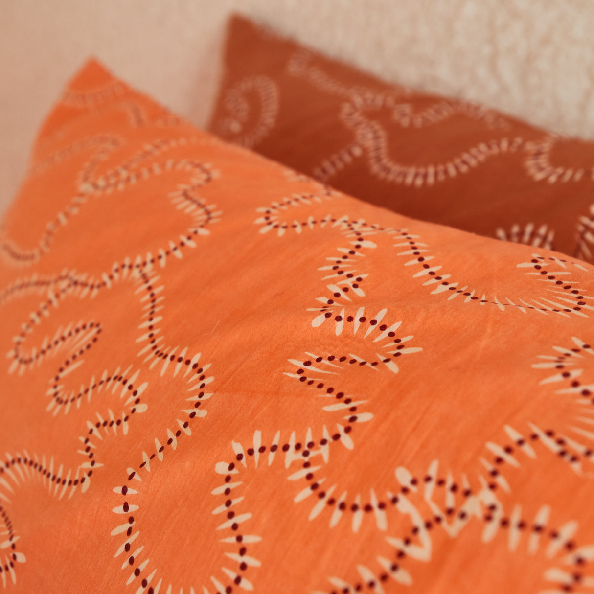 Satish Cotton Pillowcase Set - Desert