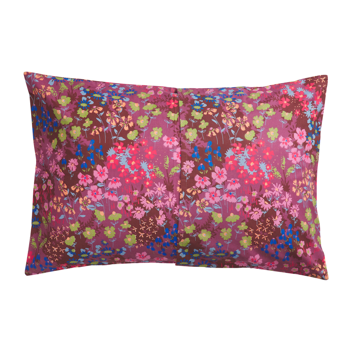 Aisha Cotton Pillowcase Set - Plumberry Standard