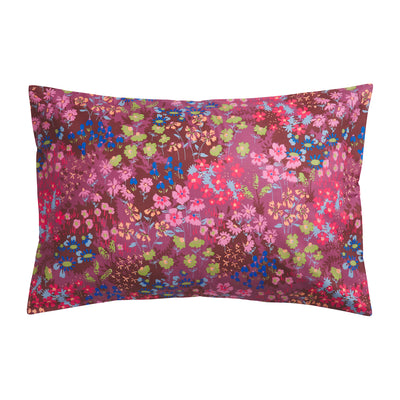 Aisha Cotton Pillowcase Set - Plumberry Standard