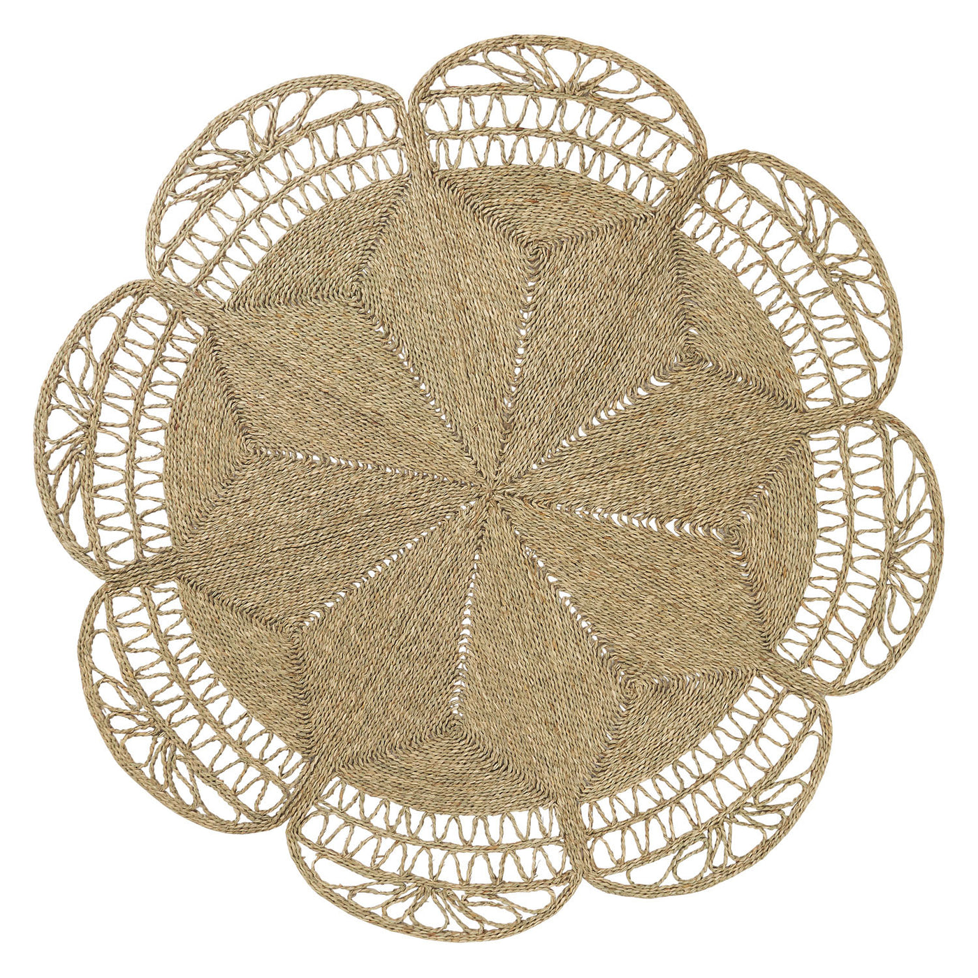 Sahana Round Seagrass Rug