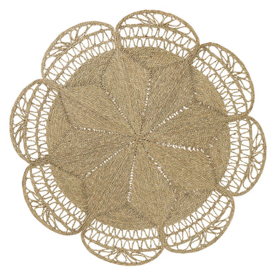 Sahana Round Seagrass Rug