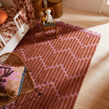 Elwa Knotted Rug - Rosewater