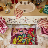 Genevieve Bath Mat - Mahogany