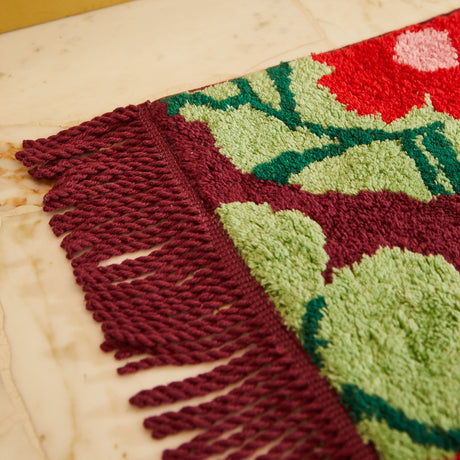 Genevieve Bath Mat - Mahogany
