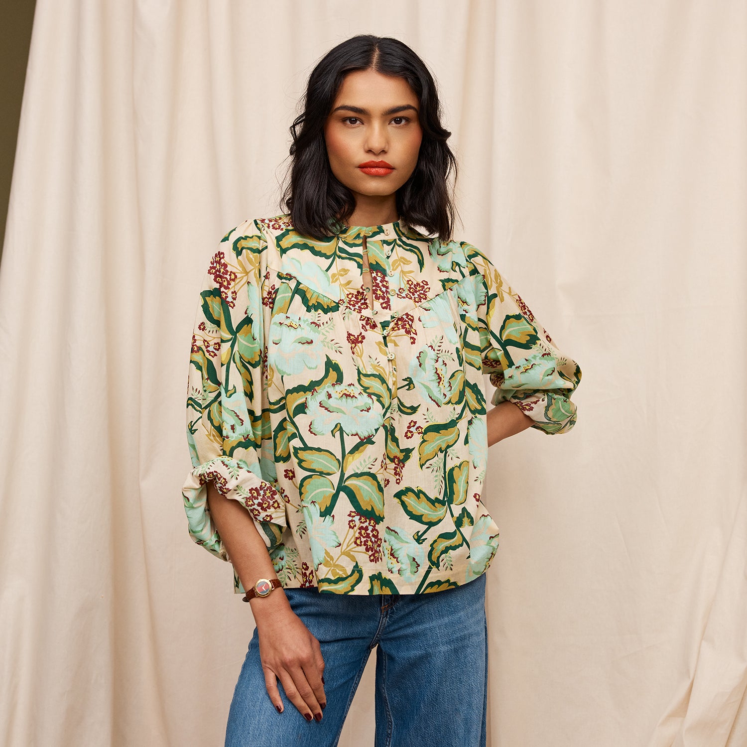 Margot Blouse – Sage and Clare