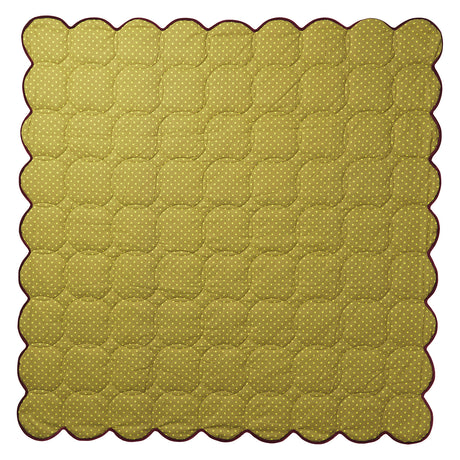 Adelyn Scalloped Quilted Coverlet