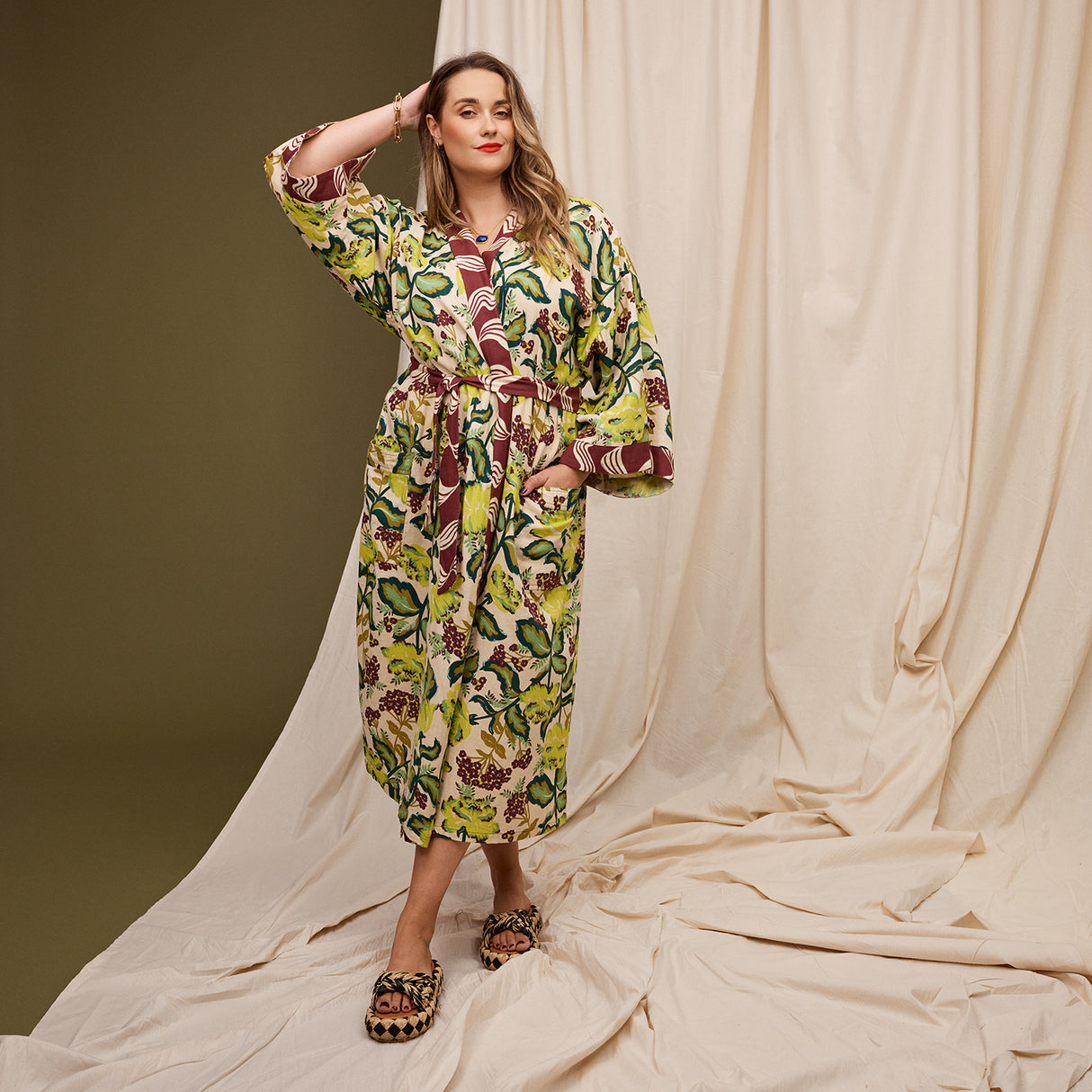 Margot Cotton Bath Robe