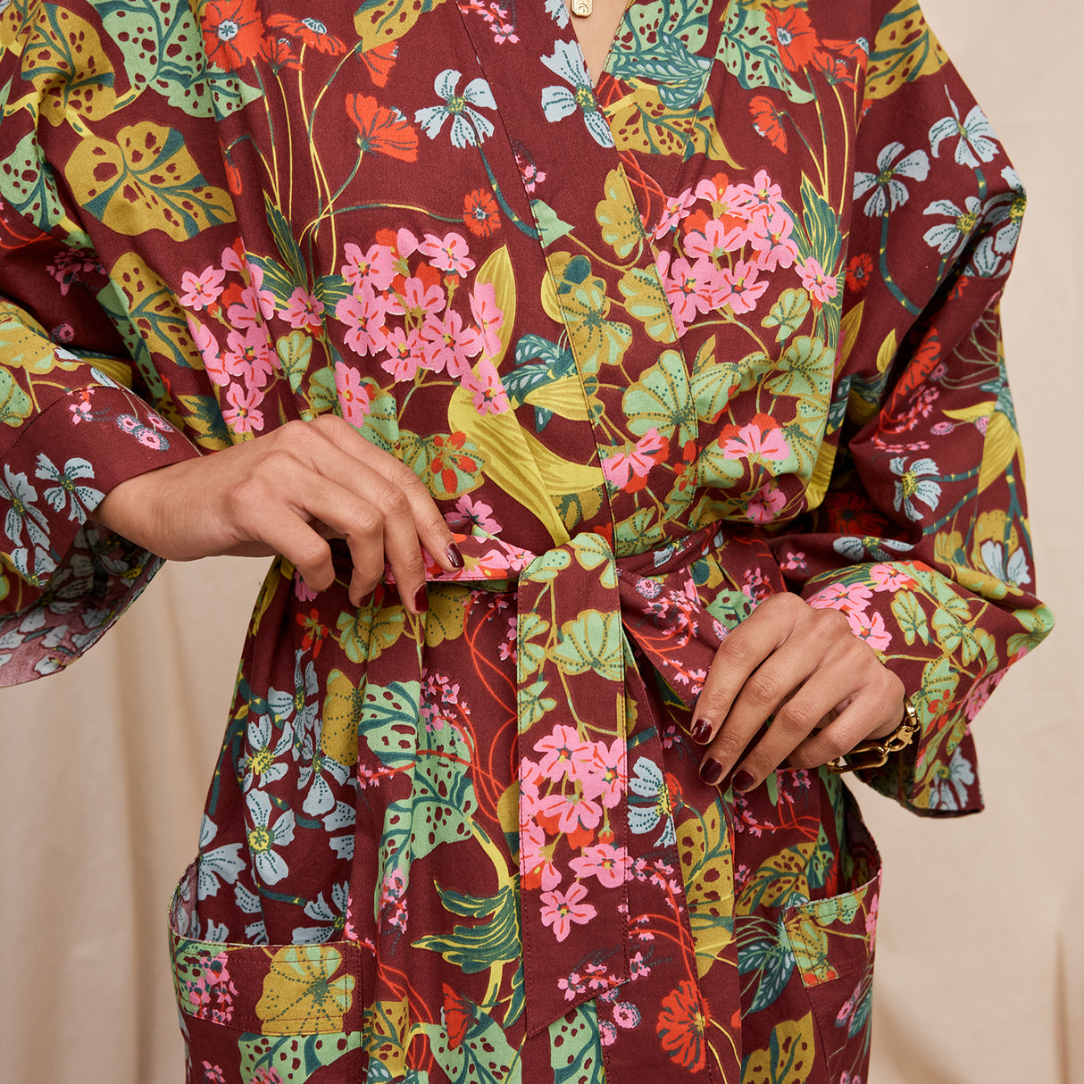 Genevieve Cotton Bath Robe