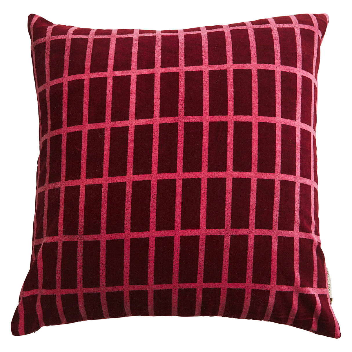 Remi Velvet Cushion - Mahogany