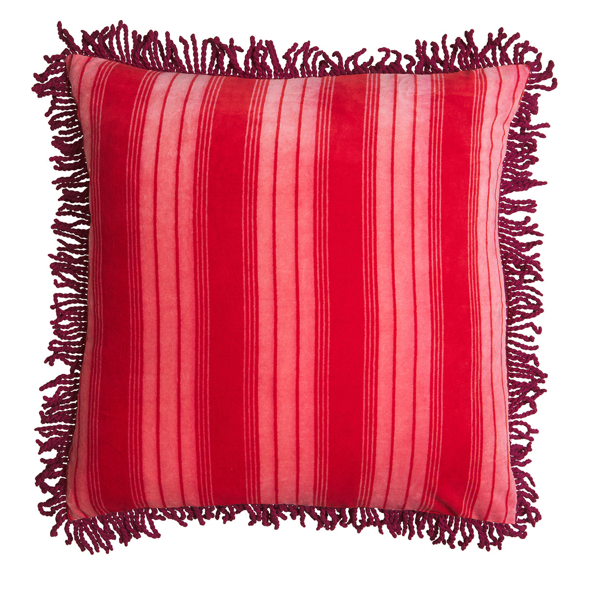 Brigitte Velvet Cushion - Cosmo Pink Cover Only
