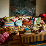 Brigitte Velvet Cushion - Olive Cover Only