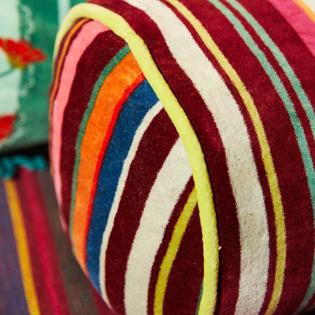 Corinne Velvet Bolster Cover Only