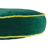 Etienne Velvet Floor Cushion - Forest