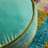 Etienne Velvet Floor Cushion - Jade
