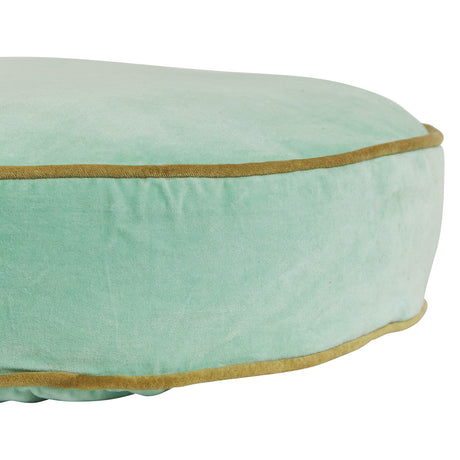 Etienne Velvet Floor Cushion - Jade