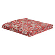 Evette Cotton Sheets - Scarlet Flat Sheet / Single