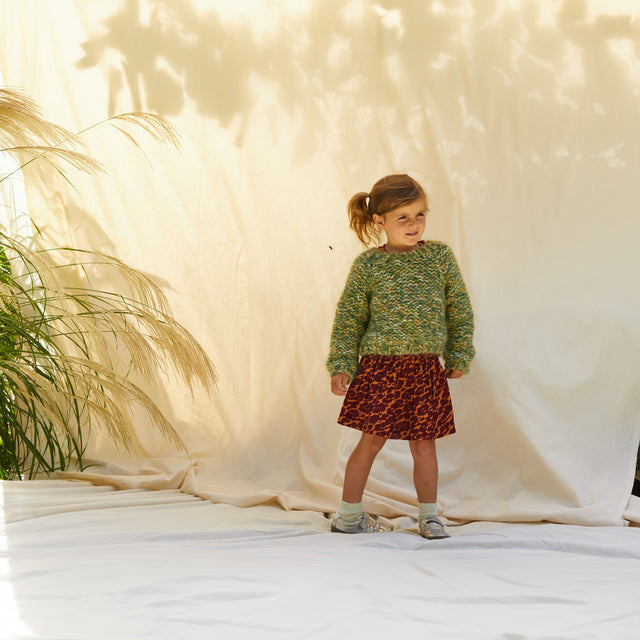 Leroy Kids Jumper - Emerald 4