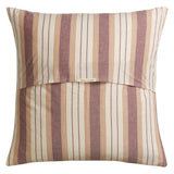 Brigitte Cotton Euro Pillowcase Set - Mahogany