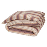 Brigitte Cotton Quilt Cover - Mahogany Single