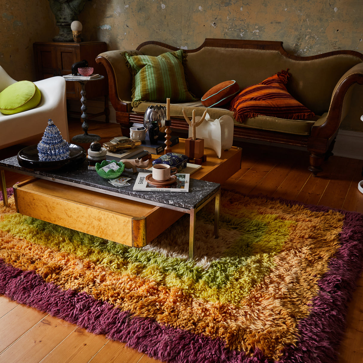 Reeva Beni Rug - Chartreuse 150 x 210 cm