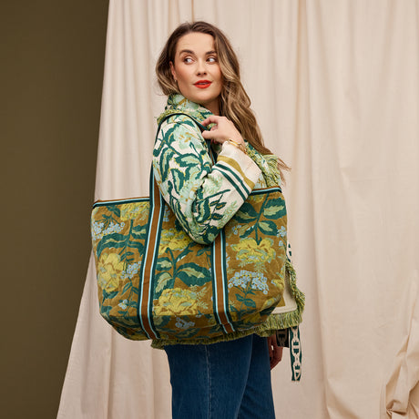 Margot Velvet Tote