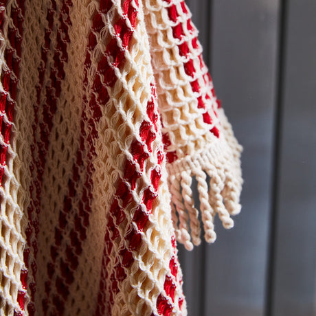Lucien Waffle Towel - Scarlet Bath Sheet