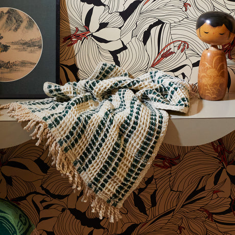 Lucien Waffle Hand Towel - Forest