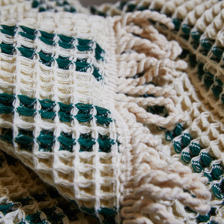 Lucien Waffle Hand Towel - Forest