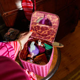 Acadia Cosmetic Case - Fuchsia