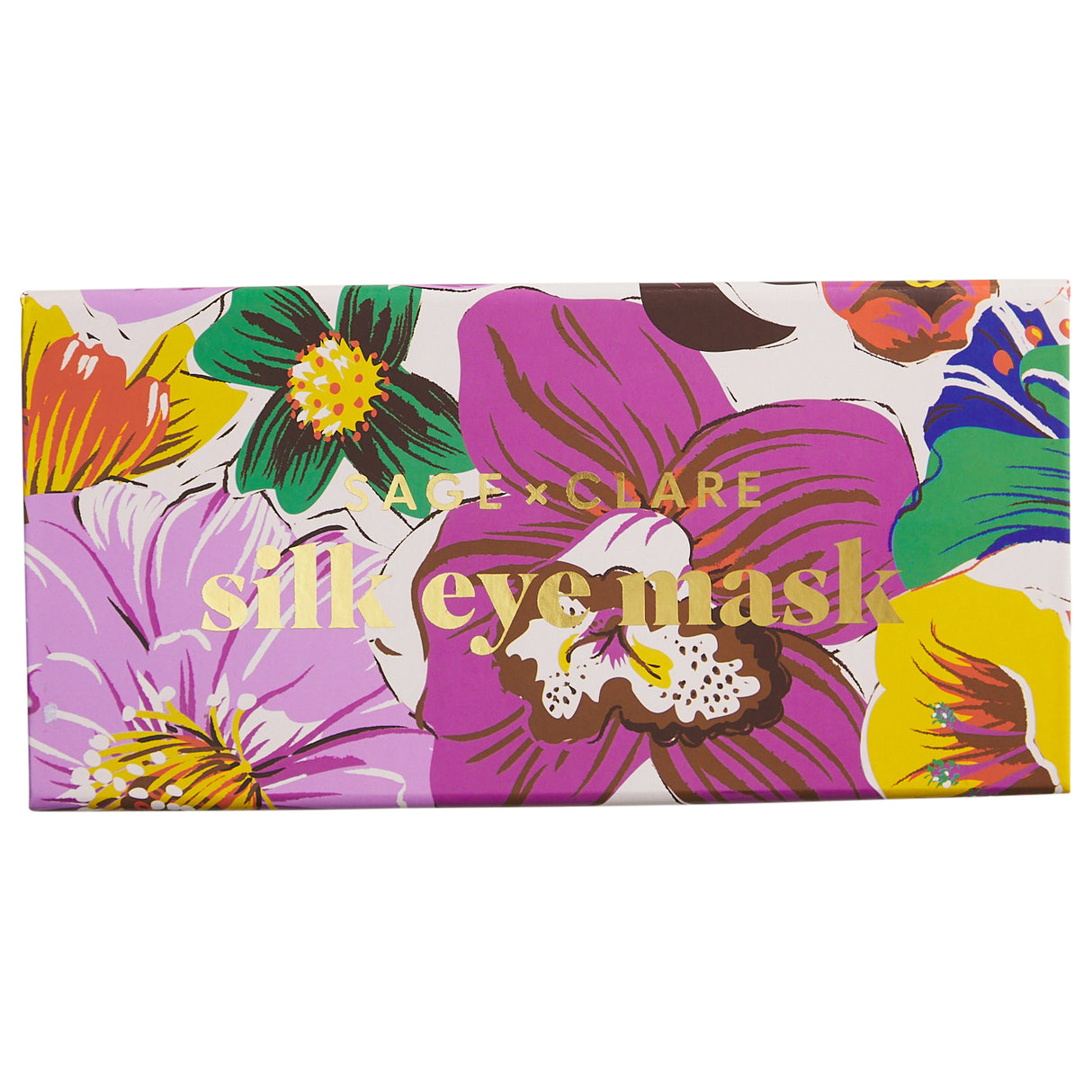 Ines Silk Eye Mask - Porcelain