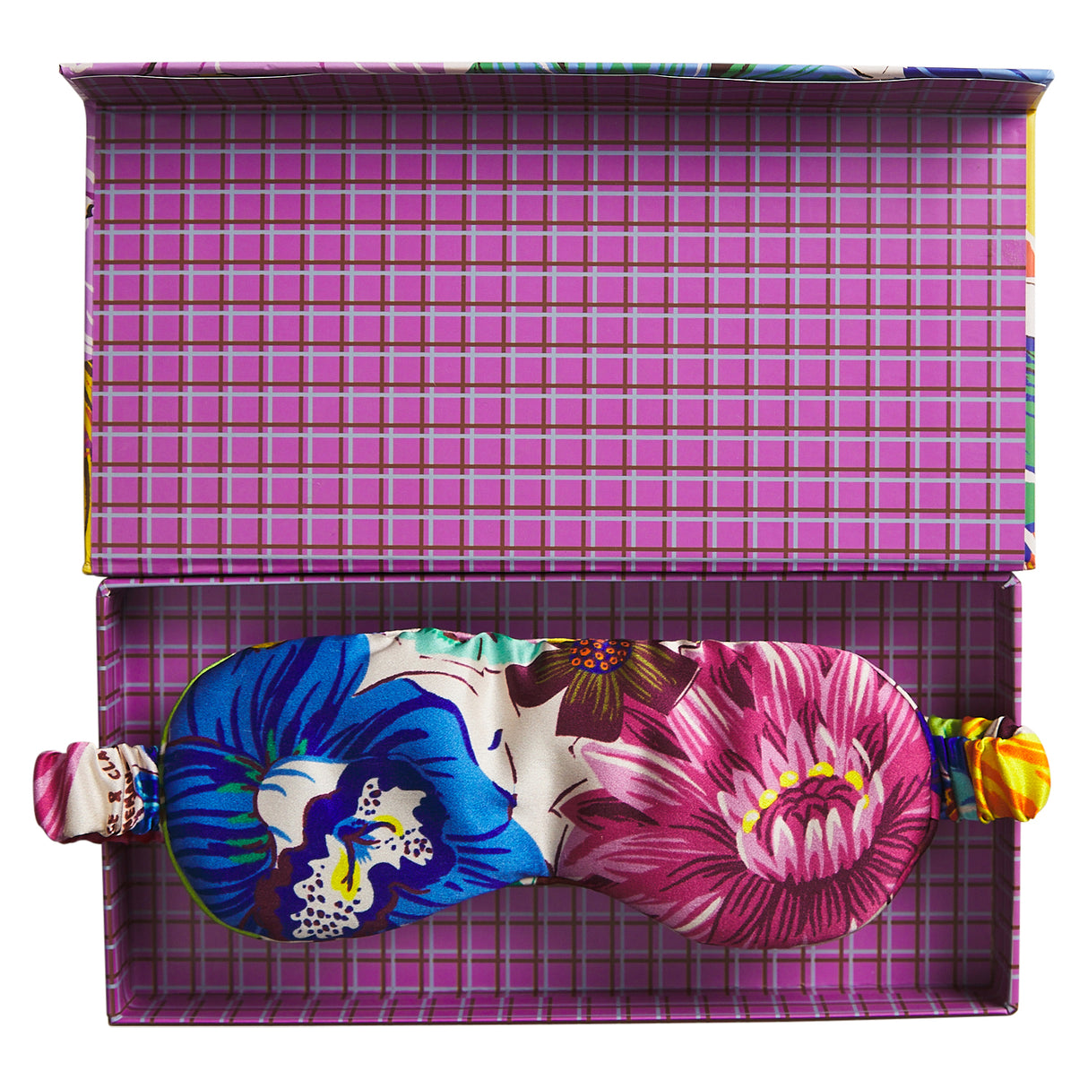 Ines Silk Eye Mask - Porcelain