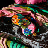 Ines Silk Eye Mask - Verdant