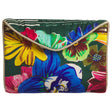 Ines Silk Pouch - Verdant