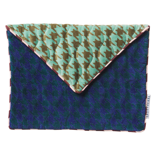 Vinita Velvet Clutch