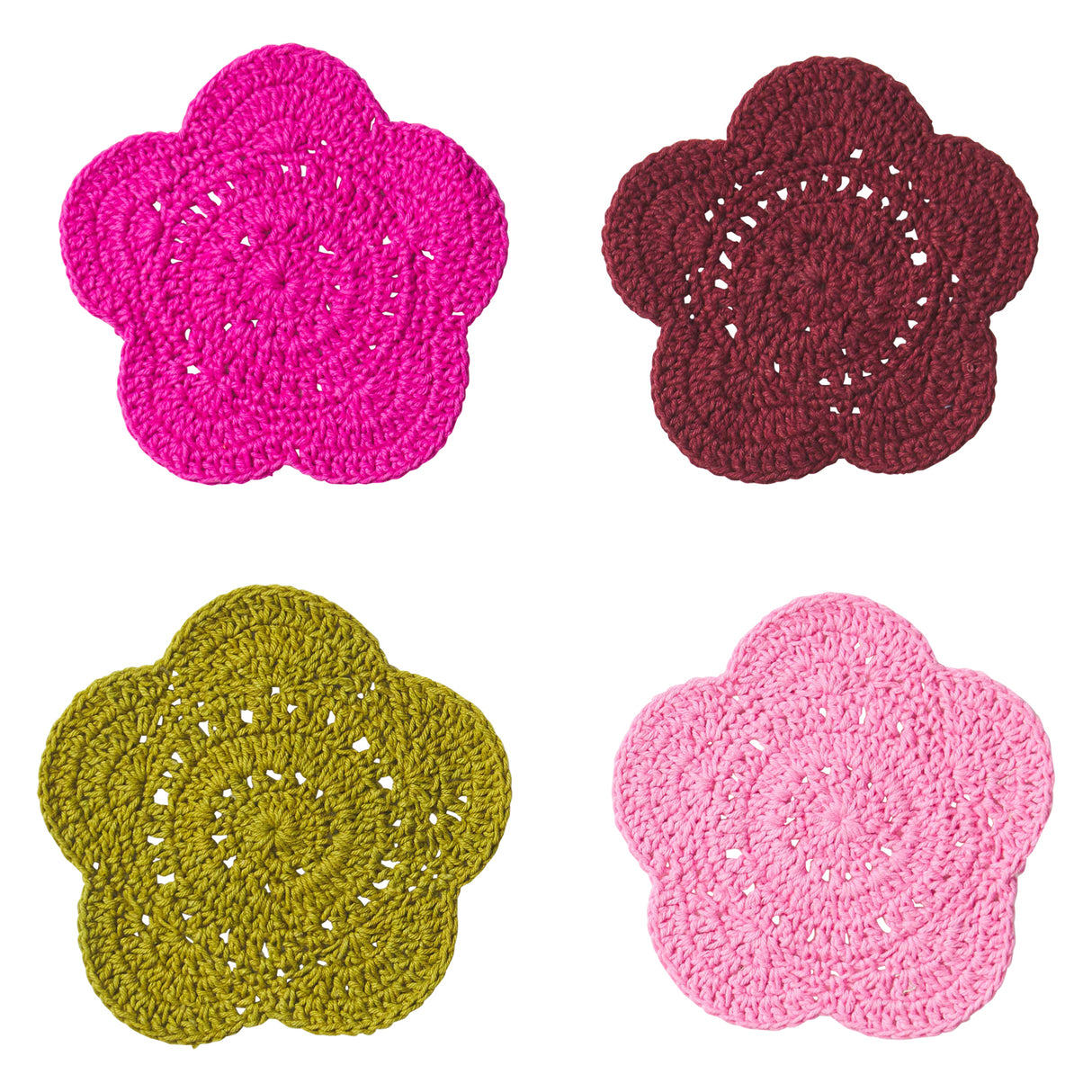 Chumo Crochet Coaster Set - Cosmos