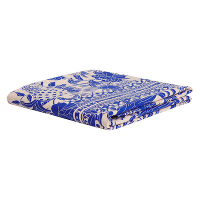 Alexa Cotton Sheets - Lapis Fitted Sheet / Cot