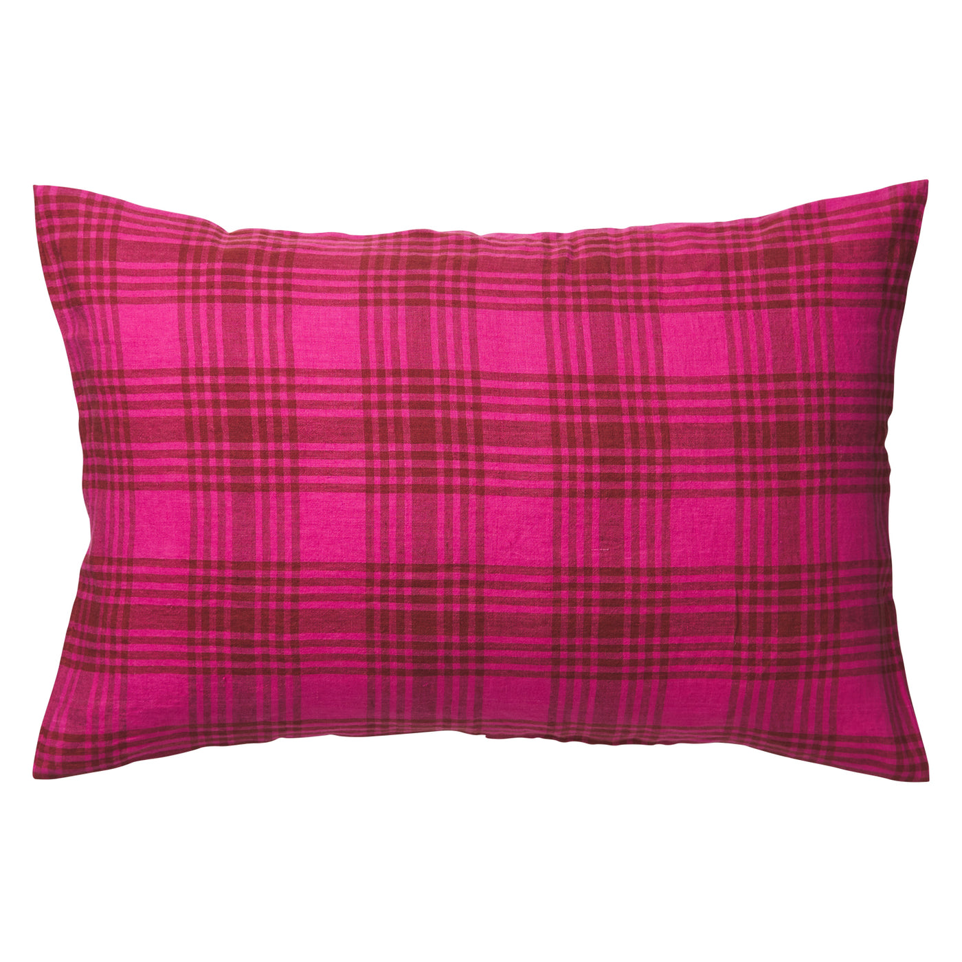 Pello Linen Pillowcase Set - Bougainvillea Standard
