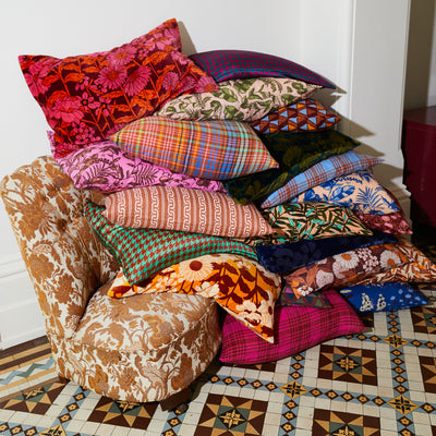 Safia Linen Pillowcase Set - Tiramisu Standard