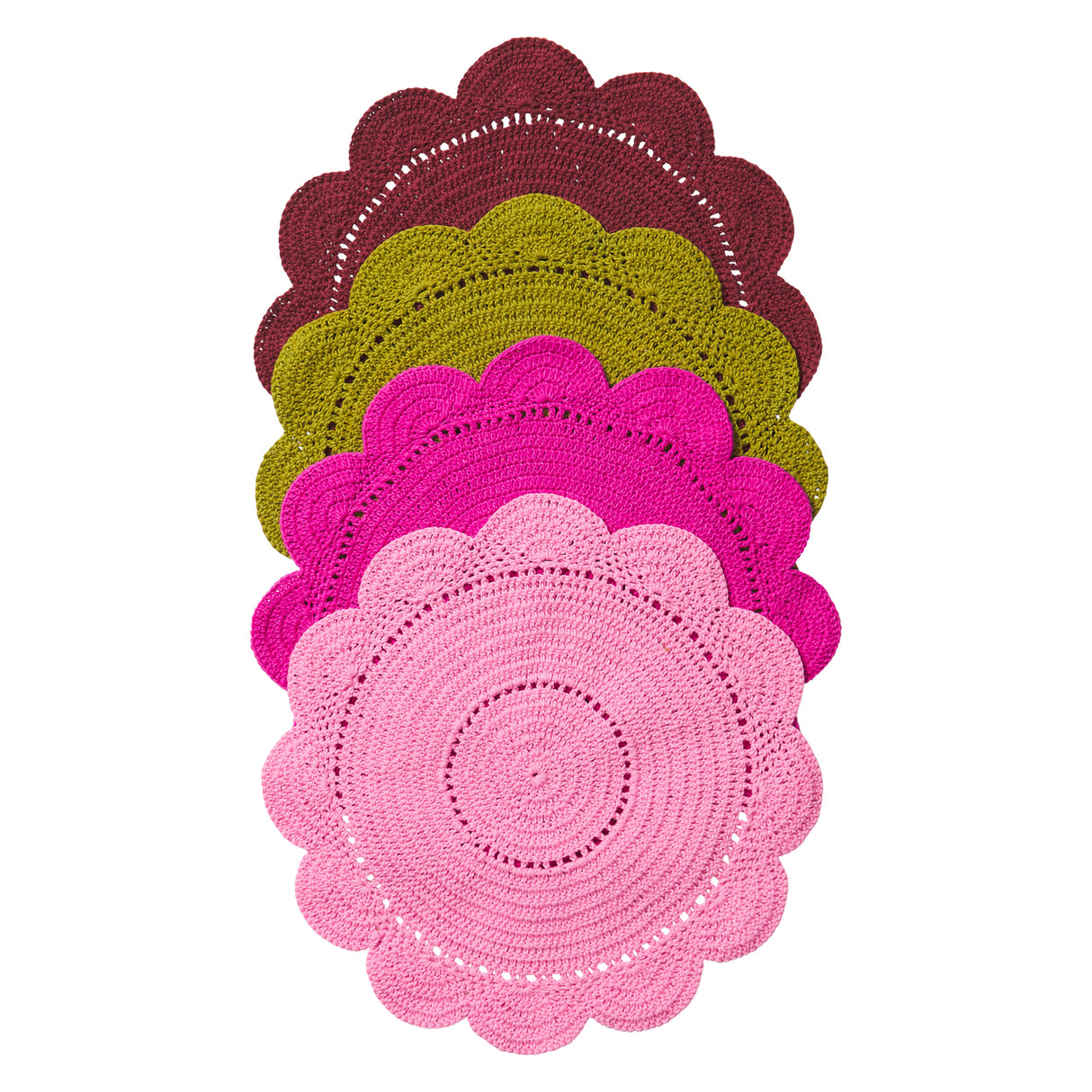 Chumo Crochet Placemat Set - Cosmos