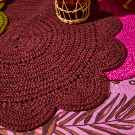 Chumo Crochet Placemat Set - Cosmos