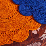 Chumo Crochet Placemat Set - Lapis