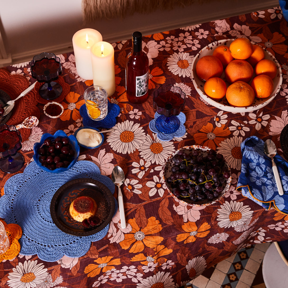 Benita Linen Table Cloth