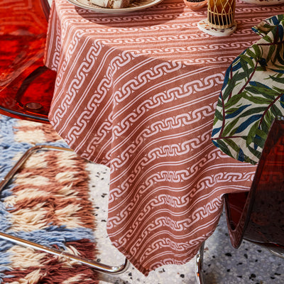 Fidel Linen Table Cloth