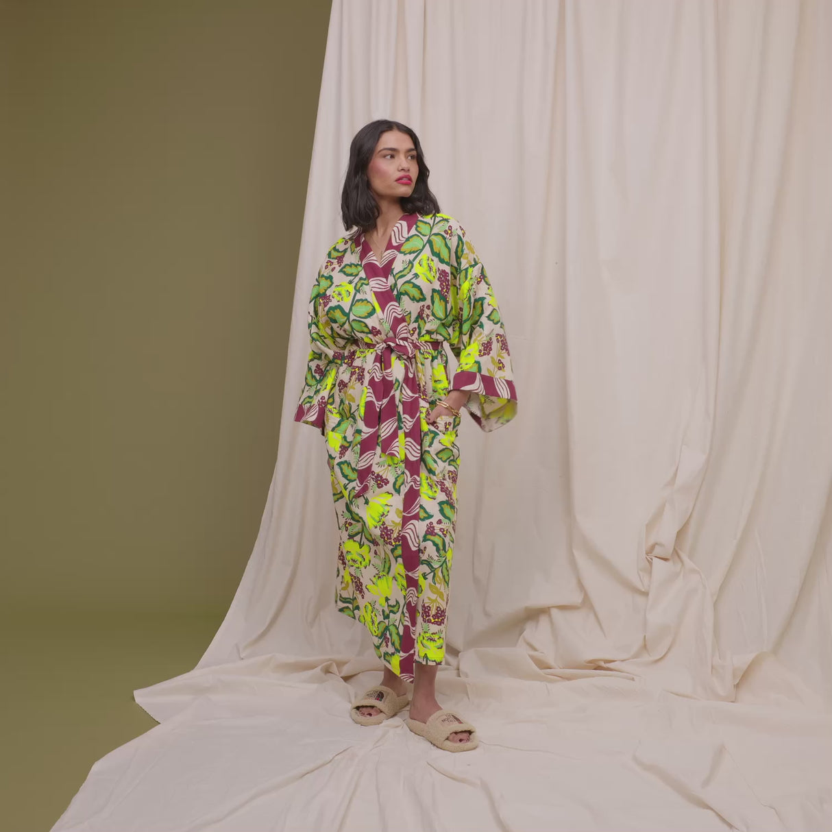 Margot Cotton Bath Robe