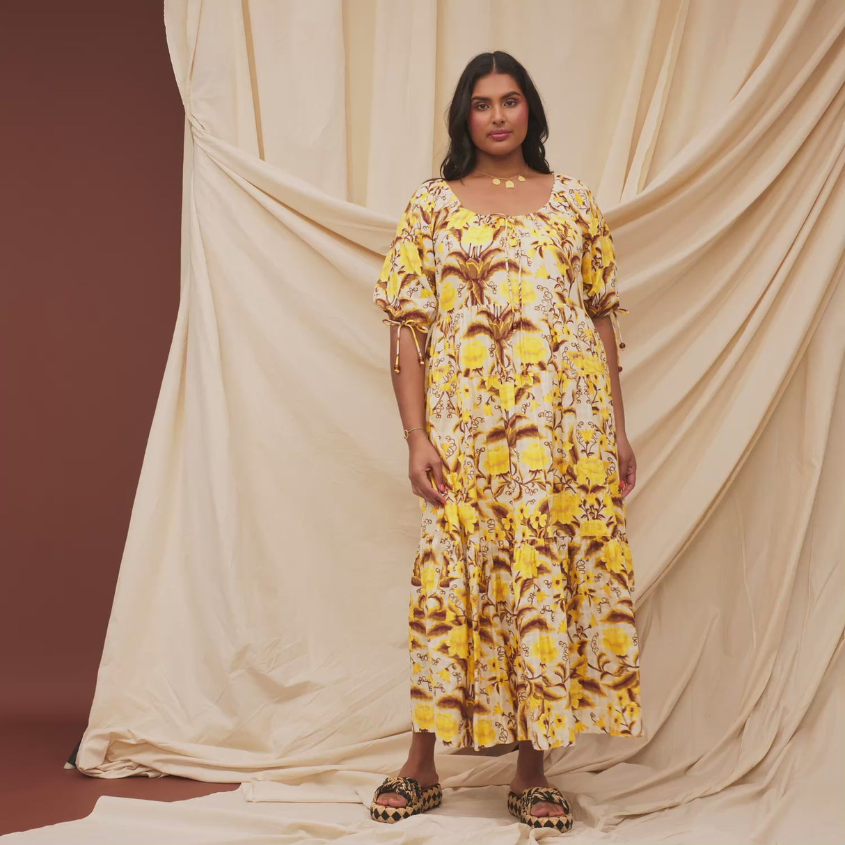 Clementine Tiered Maxi Dress