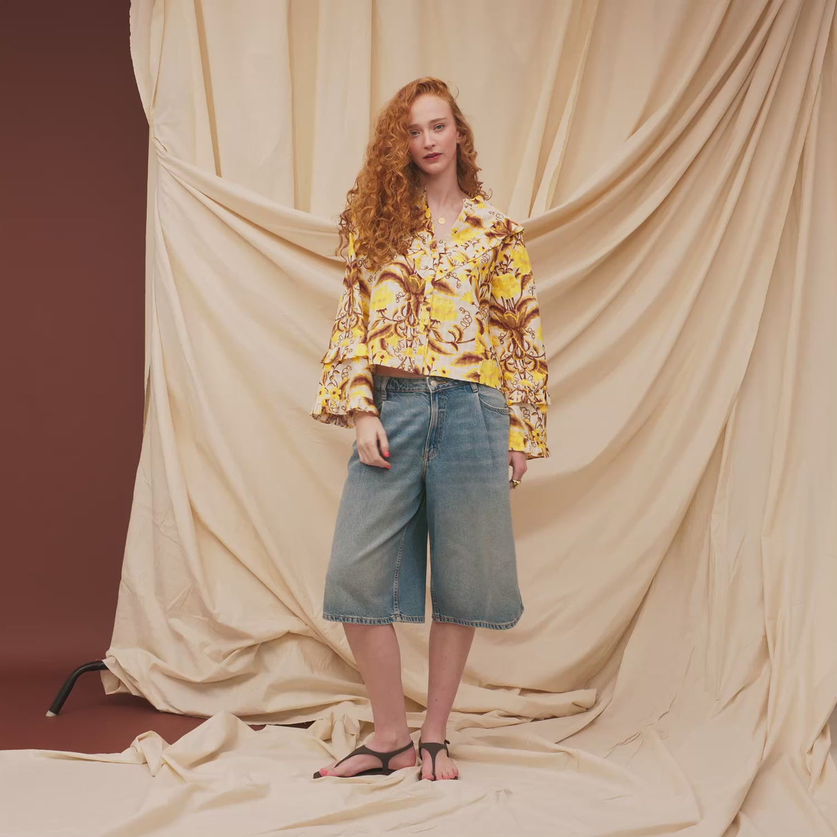 Clementine Frill Blouse